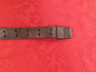 US WW1 OR EARLIER SPRINGFIELD RIFLE LEATHER SLING 3