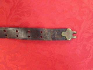 US WW1 OR EARLIER SPRINGFIELD RIFLE LEATHER SLING 4