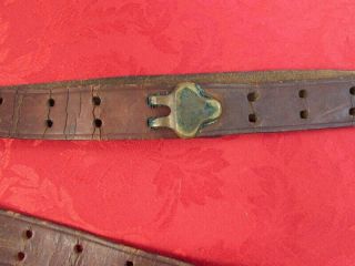 US WW1 OR EARLIER SPRINGFIELD RIFLE LEATHER SLING 5