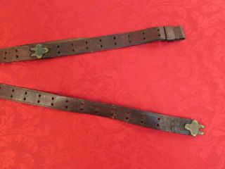 US WW1 OR EARLIER SPRINGFIELD RIFLE LEATHER SLING 7
