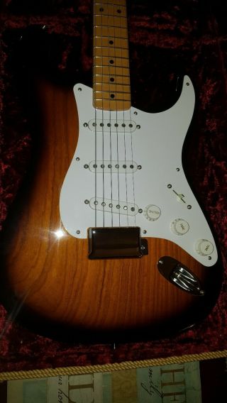 2014 Fender American Vintage Re - issue 54,  60th Anniversary Stratocaster LE 3