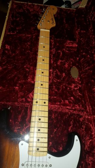2014 Fender American Vintage Re - issue 54,  60th Anniversary Stratocaster LE 4