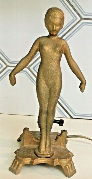 Frankart Nuart Antique Nude Girl Figural 1920 
