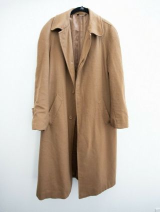 Paola Valentino Vintage Mens Cashmere Coat