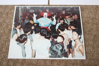 VINTAGE Larry Harmon PICTURES Vintage Bozo The Clown PERSONALLY OWNED PHOTOS 3 2