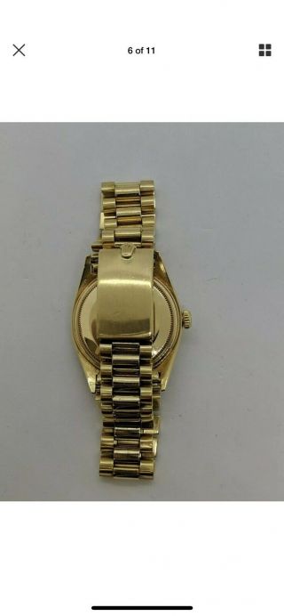 Rolex Day - Date President 18K Yellow Gold Automatic Watch - Ref 1803 - 36mm 4