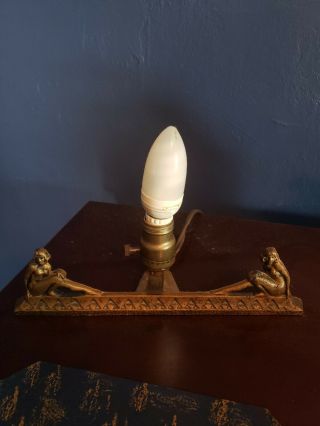 Art deco egyptian Style Accent Lamp 2