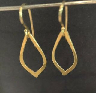 Jill Platner 19k Dangle Earrings