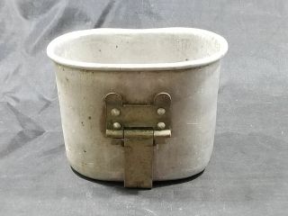 Wwi Us Army Canteen Cup Marked A.  G.  M.  Co.  1918