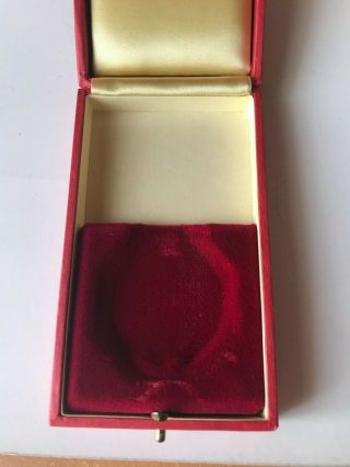 Swedish Empty Box For Order Knight.  Orden Ordre Ordine Medal Medaille.