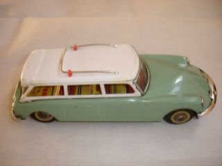 VINTAGE CHINESE CITROEN SEDAN TIN TOY CAR MF 720 2