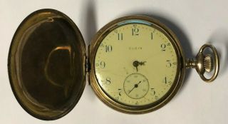 Vintage 1907 - 08 Elgin Natl Watch Co.  15 Jewel Usa Ser 13455653 Not