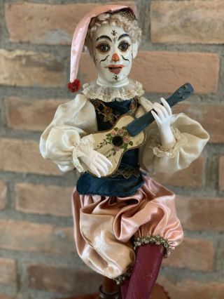 Antique French Leopold Lambert Jester/Clown Automaton Very Rare 10