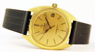 Vintage Omega Constellation Chronometer 18k Gold Dial & Case Automatic Men Watch