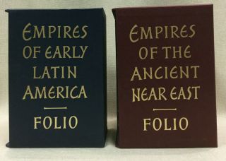 Empires of Early Latin America Ancient Near Easton Folio Society 7 Volumes 2