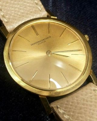 Rare Vintage Vacheron Constantin Patrimony Ultra Thin Ref 6351 -