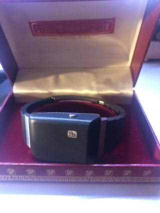 VERY RARE Vintage Girard Perregaux Casquette Led Watch 3