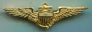 Usn World War I American Expeditionary Force Aef Naval Aviator Pilot Wing