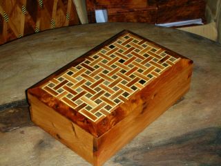 Thuya Wood Storage Box Moroccan Wood Jewelry Boxes Thuja Wood Box
