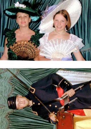Old Time Photo Costumes dress up/ portrait / antique / your own business 8