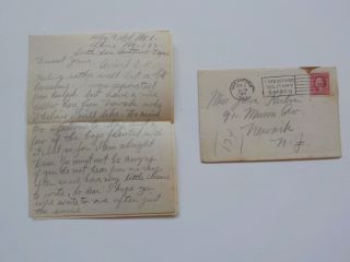 Wwi Letter 1918 Injections Boys Fainted War Kelly Field San Antonio Texas Ww1
