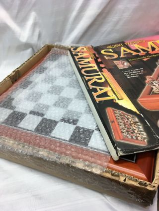 Ancient Warriors Samurai Chess Set Collectors Edition HANDPAINTED Custom Box 4