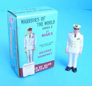 1960s Marx Usa Boxed Warriors Of The World 3 George Dempsey Sailor Hand Painted