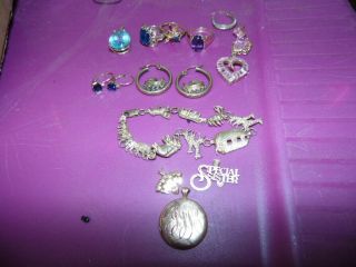 VINT.  46.  1 grams 14K &10K Jewelry,  Rings,  Bracelets,  Longines Watch 14k,  2 Gold Teeth 4