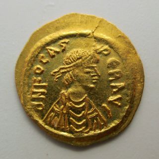 602 - 610 Ad Byzantine Empire Phocas Semissis Gold Coin 1/2 Solidus Ancient Stacks