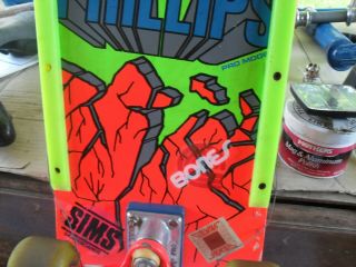 vintage skateboard jeff phillips gullwing powell peralta sims vision 3