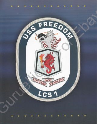 USS Freedom (LCS 1) - US Navy Christening Program - 2006 4