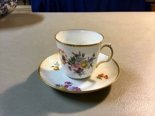 Vintage Royal Copenhagen Demitasse Cup And Saucer