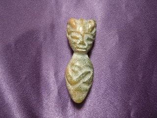Artisan Hand Carved Pan Satyr Figure Pendant Symbolic Ancient Tribal Style
