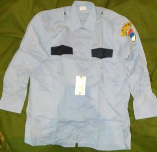 Serbia Yugoslavia Police Shirt Long Sleeve Size 44