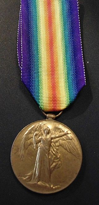 Ww1 Great Britain British Victory Medal Pte.  P.  White Durham Light Infantry Dli