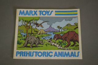 Marx Prehistoric Animals Playset Booklet P2246
