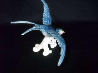 Stunning Vintage Karl Ens Germany Flying Swallow Figurine 2