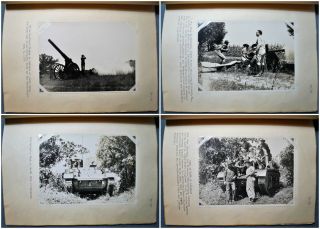 1939 First Army Maneuvers Manassas,  Va Photo Manuscript - W.  H.  Lamb
