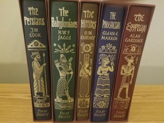Folio Society Ancient Empires - Egyptians,  Persia,  Babylonians,  Hittites.