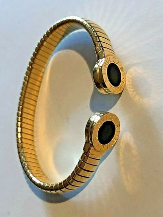 Bvlgari 18k Yellow Gold Bracelet 36.  9 Gr