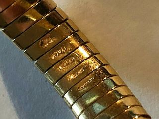 BVLGARI 18K Yellow Gold Bracelet 36.  9 gr 4