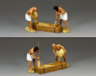 King & Country Ancient Egypt Ae067 The Mud Mixers Mib