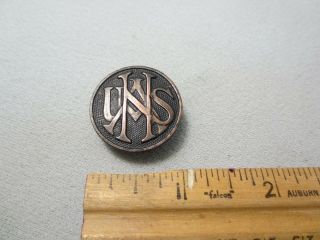 Vintage USNA WWI Enlisted Collar Disk,  US National Army 1917 (Lowered Price) 4