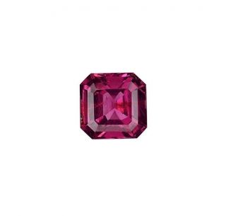 Gia Certified Unheated Natural Ruby Purplish Red Antique Octagonal Cut 1.  32 Ct