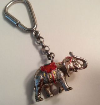 Tiffany & Co.  Gene Moore Designed Circus Elephant Key Chain 5