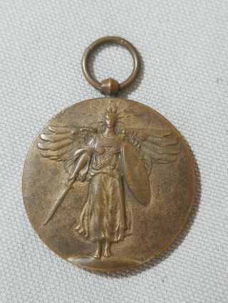 Us Wwi Victory Medal Award Bronze Great War For Civilization Military Service