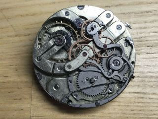 Pocket Watch Chronograph Movement