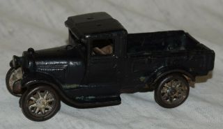 Vintage Arcade Cast Iron Ford Model T Express Delivery Pickup Truck - 5 3/4 "