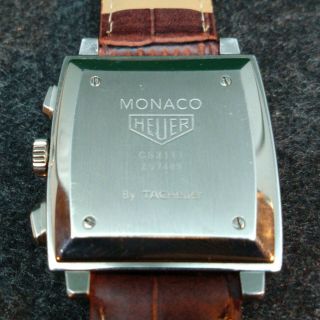TAG Heuer Monaco CS2111 Heritage Vintage Reissue Automatic Chronograph 4