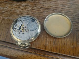 Vintage Elgin Pocket Watch - 10K Rolled Gold Plate Case from Estate 2